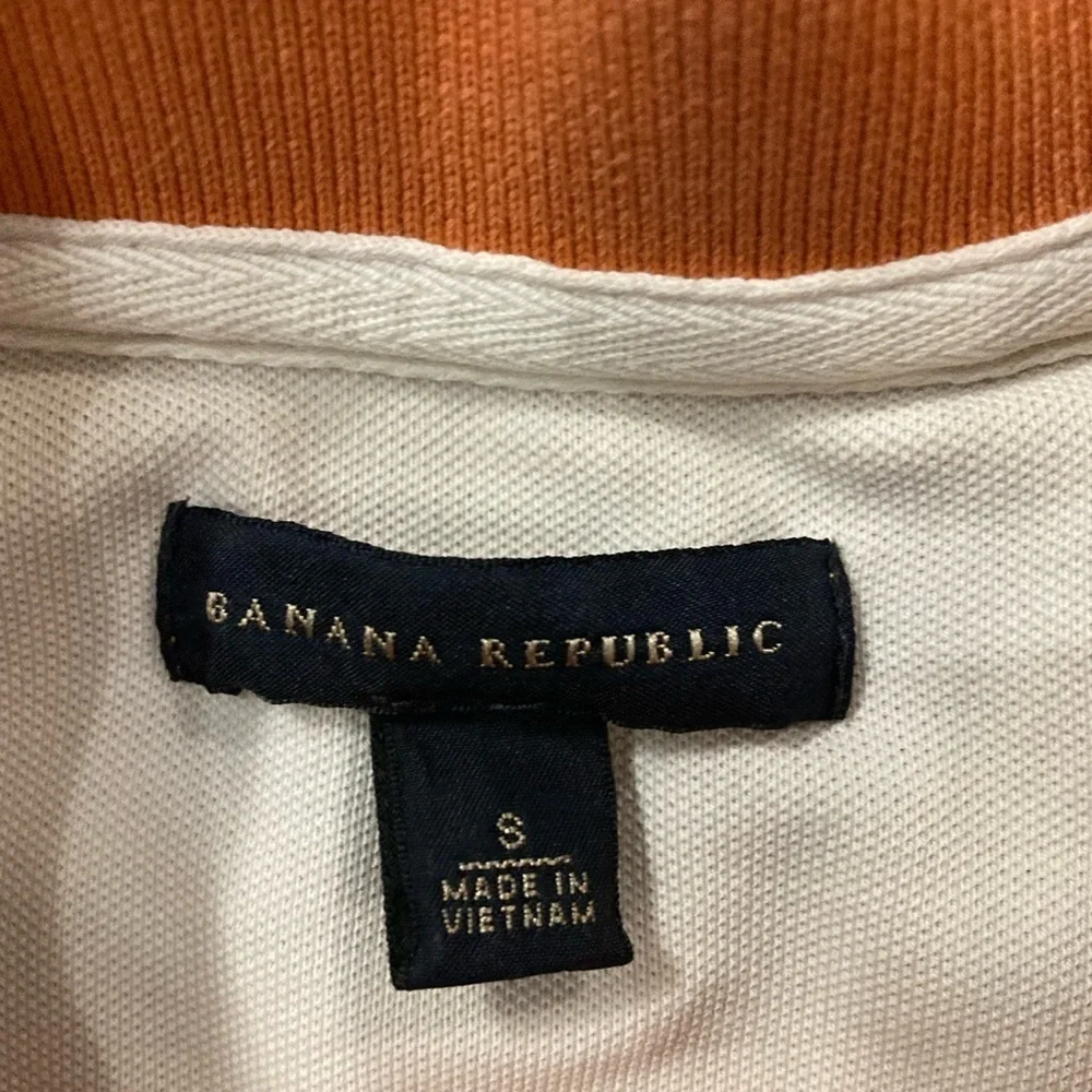 Banana Republic Small Men’s Orange Polo‎ Shirt